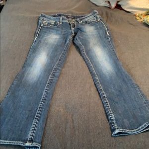 Vigoss Boot Cut Stretch Jeans sz 7/8 x 33